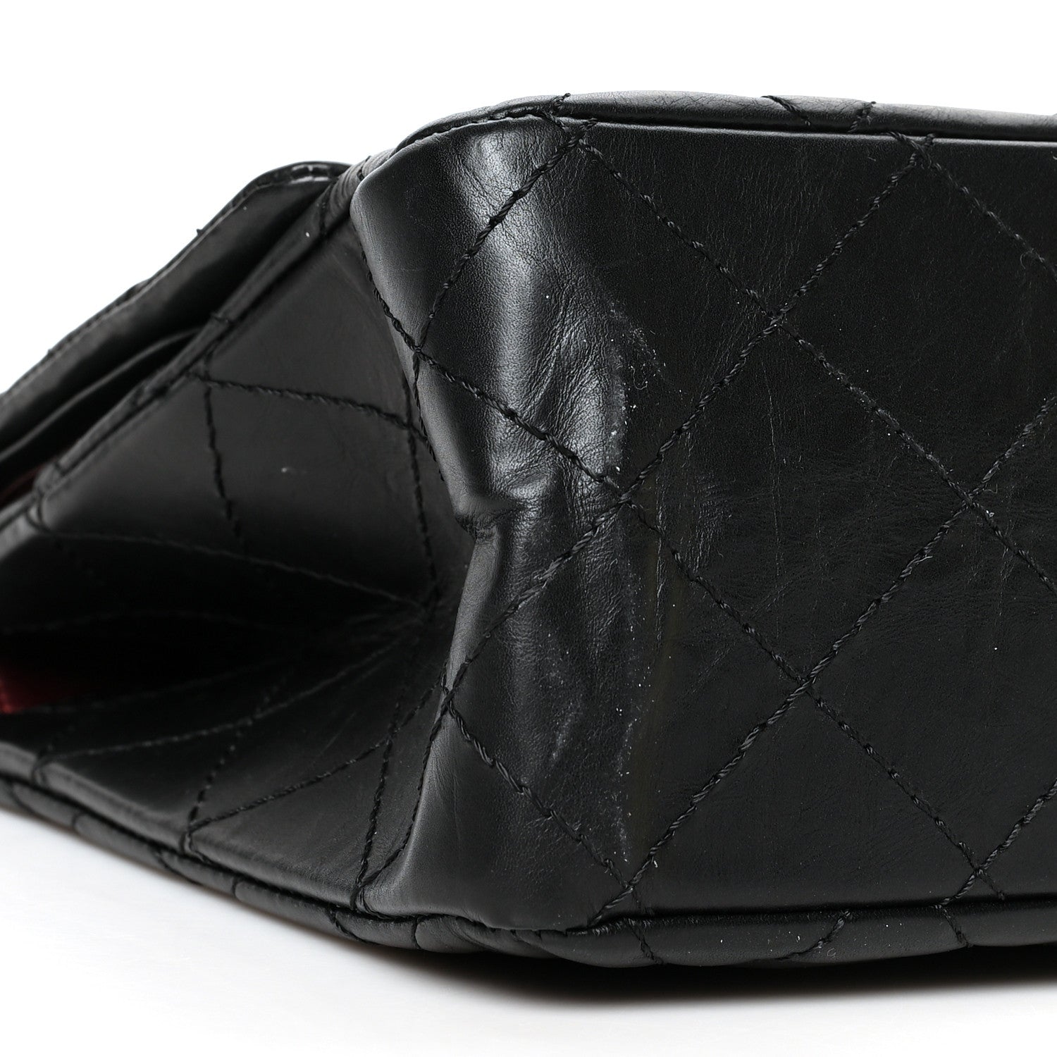 Chanel Aged Calfskin Quilted 2.55 Reissue 227 Flap Black 9 of 10