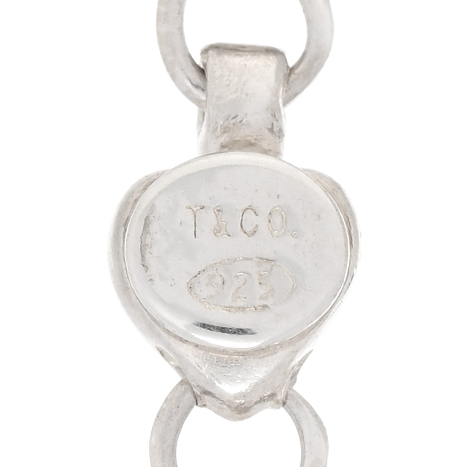 Tiffany Sterling Silver Chain of Heart Bracelet 4 of 4