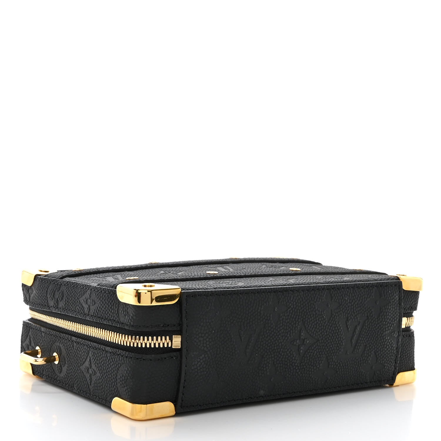 Louis Vuitton X NBA Grained Calfskin Monogram Handle Trunk Black 4 of 9