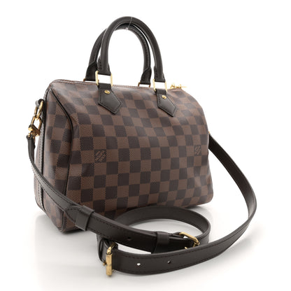 Louis Vuitton Damier Ebene Speedy Bandouliere 25 3 of 9