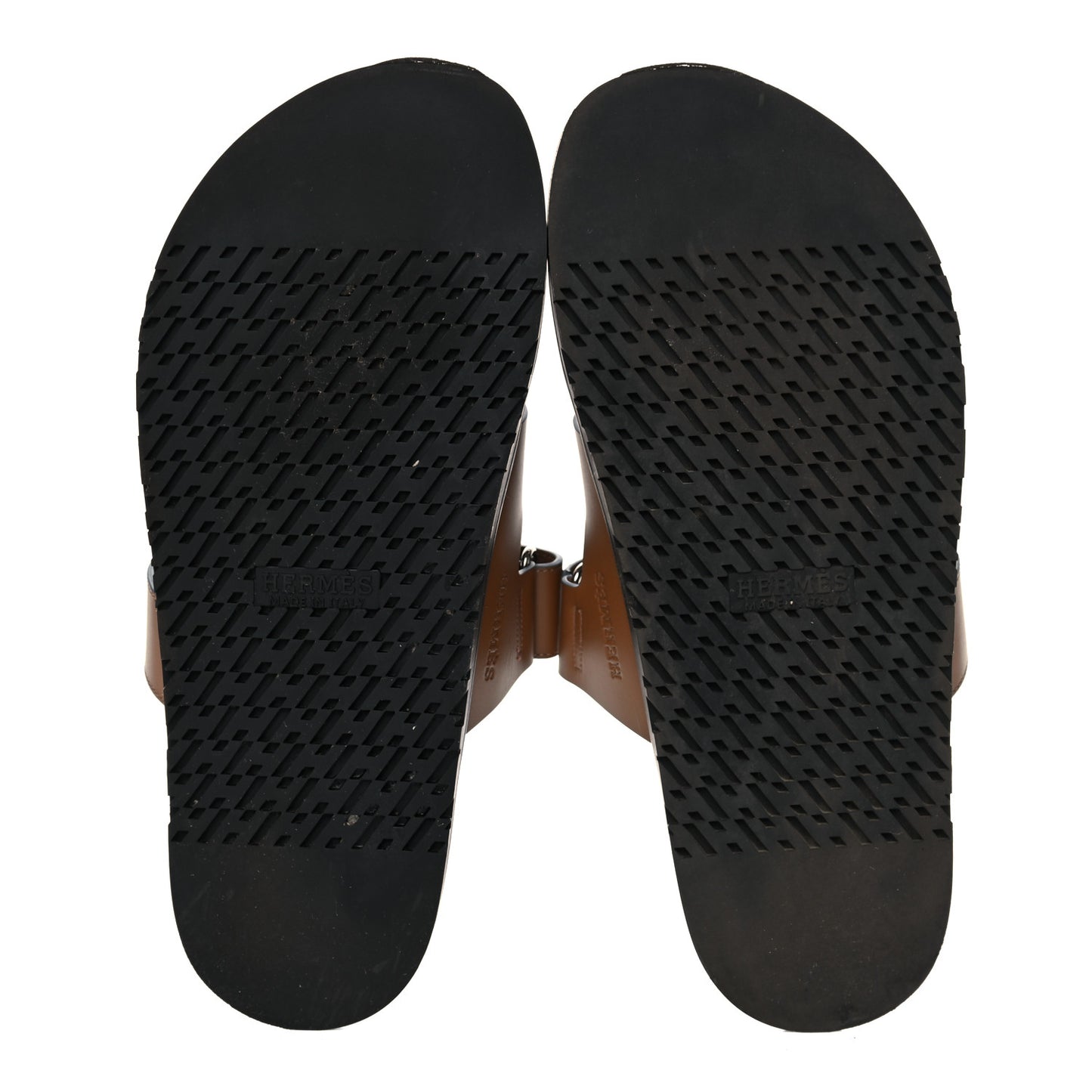 Calfskin Mens Chypre Sandals 43 Gold