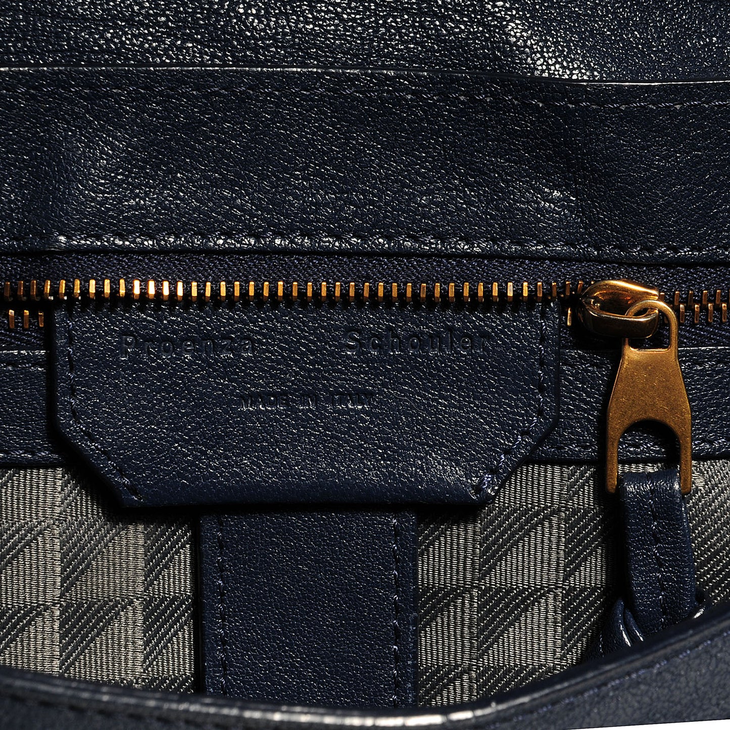 Lambskin PS1 Medium Satchel Marine