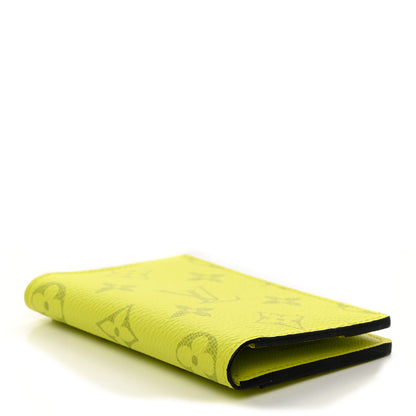 Louis Vuitton Monogram Taiga Pocket Organizer Yellow 4 of 8