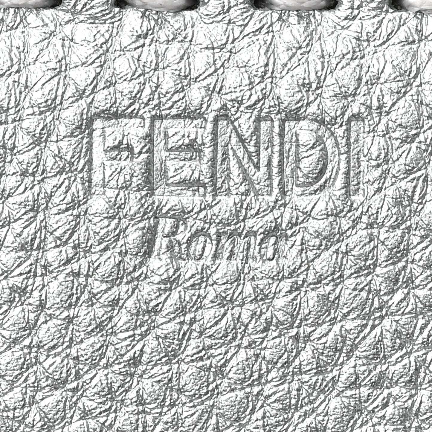 Cuoio Romano Lux Selleria Zip Around Wallet Argento