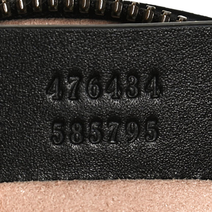 Gucci Calfskin Matelasse GG Marmont Belt Bag 95 38 Black 7 of 11