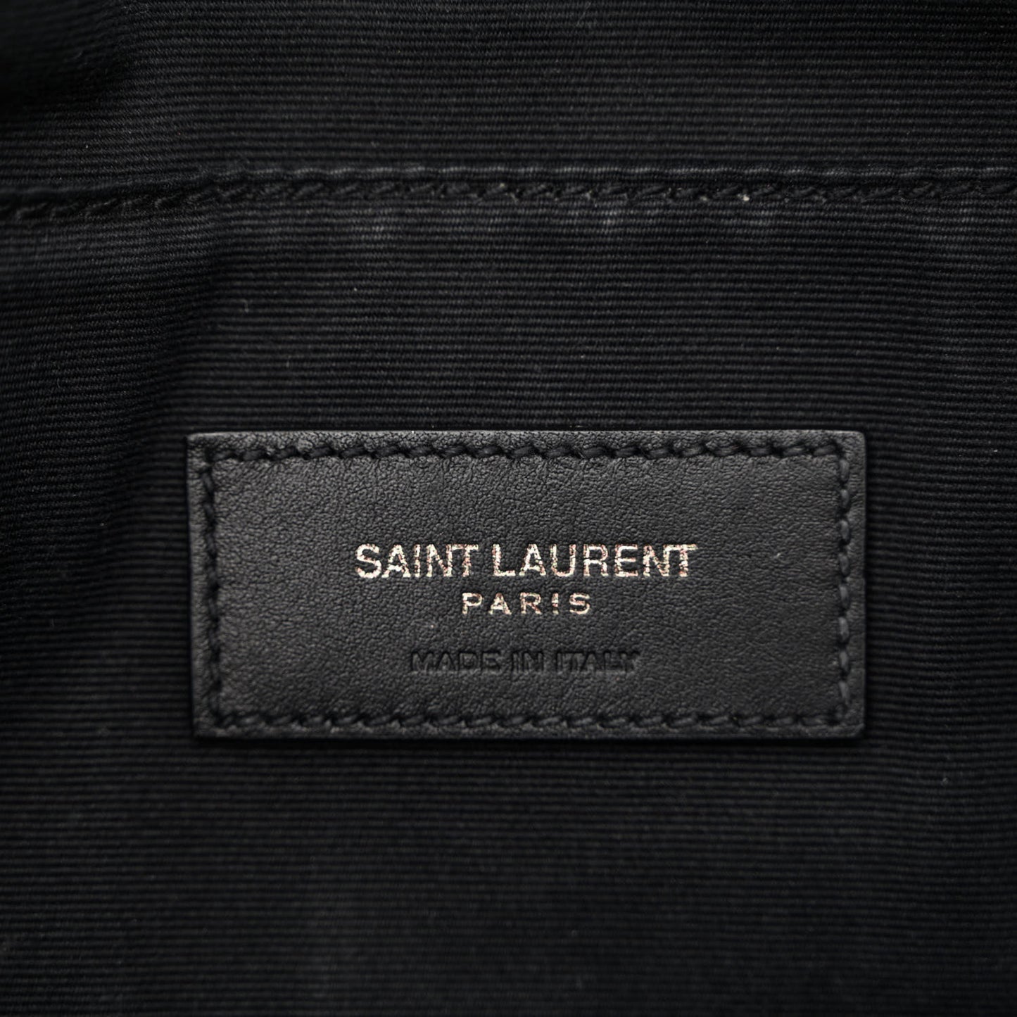 Calfskin Monogram Belt Bag Black