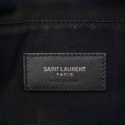 Saint Laurent Calfskin Monogram Belt Bag Black 6 of 12
