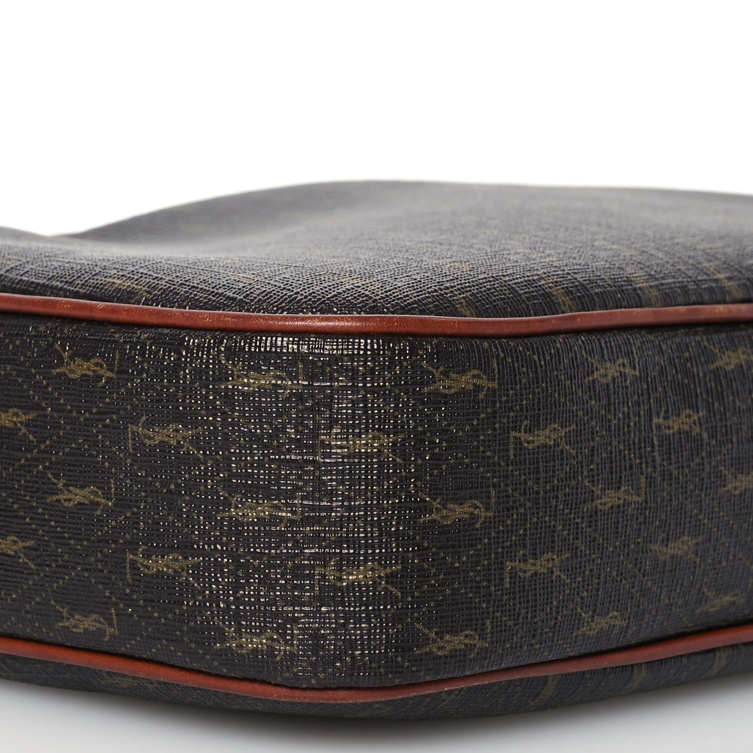 Saint Laurent Canvas Smooth Calfskin Le Monogramme Small Camera Bag Chestnut 8 of 18