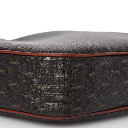 Saint Laurent Canvas Smooth Calfskin Le Monogramme Small Camera Bag Chestnut 8 of 18