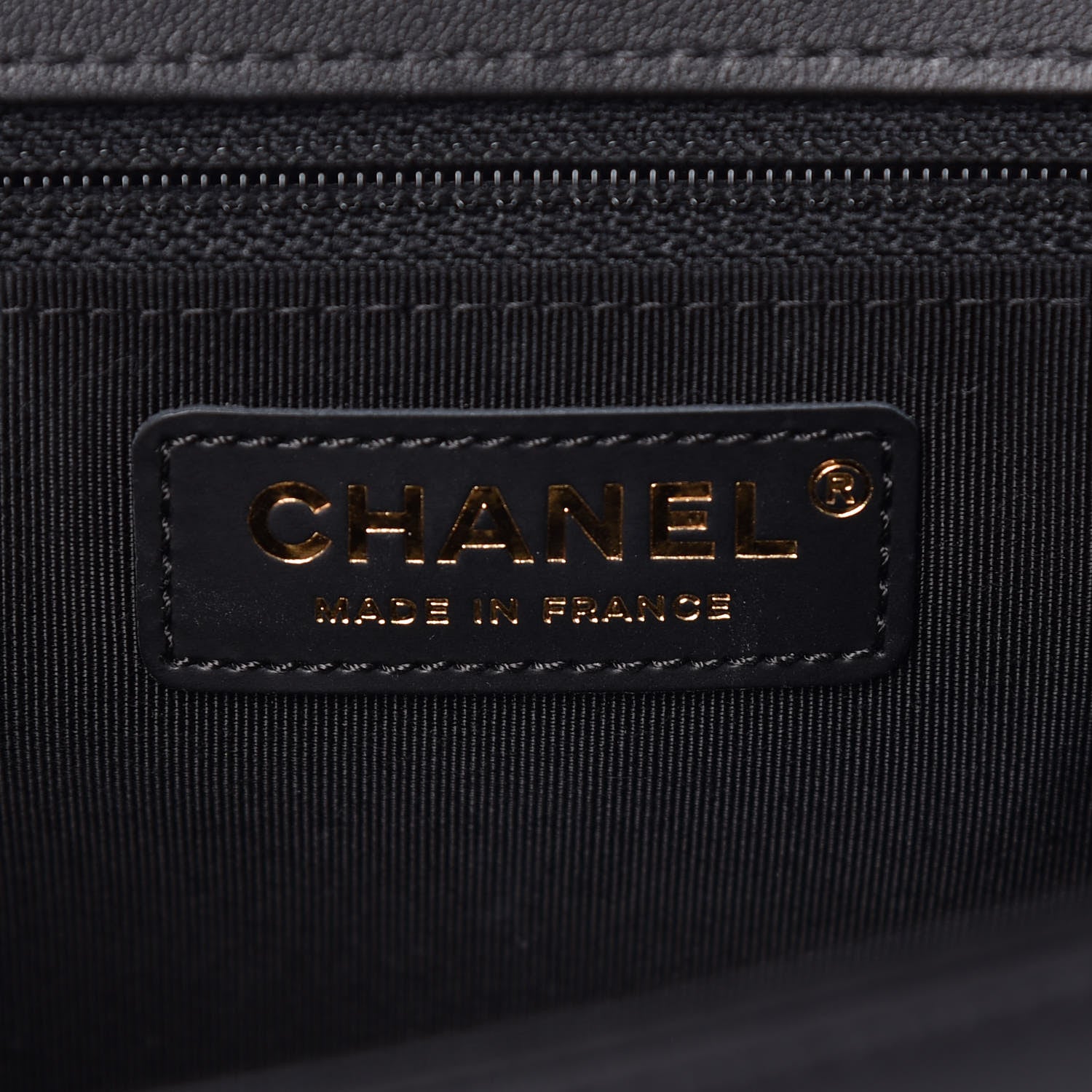Chanel Lambskin Chevron Quilted New Medium Boy Flap Black 6 of 13