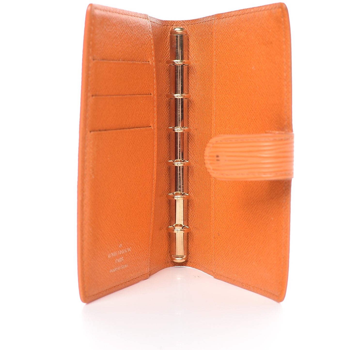 Epi Small Ring Agenda Cover Mandarin