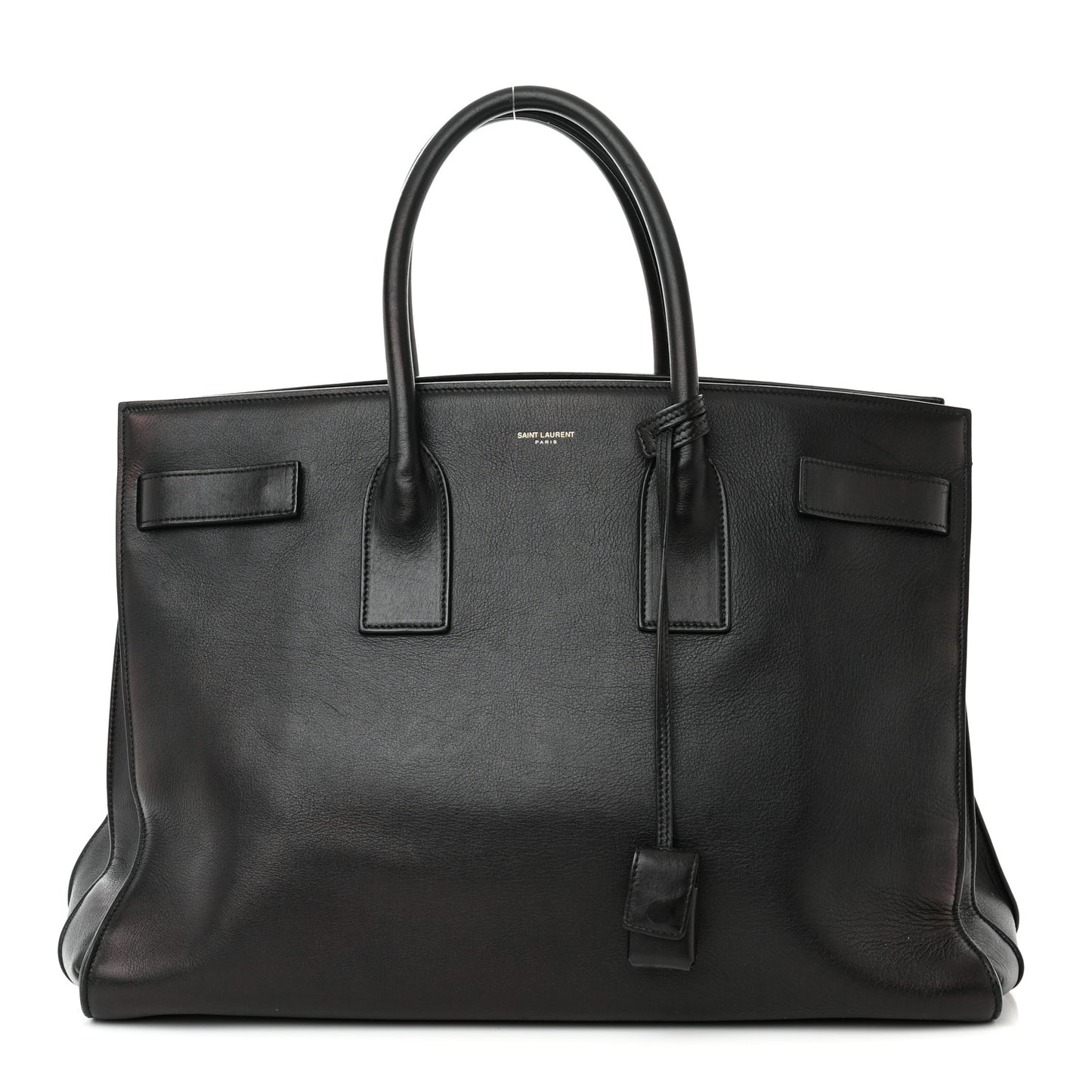 Calfskin Large Sac de Jour Carryall Black