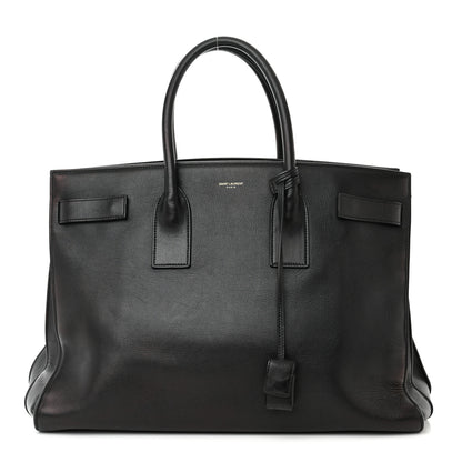Saint Laurent Calfskin Large Sac de Jour Carryall Black 1 of 16
