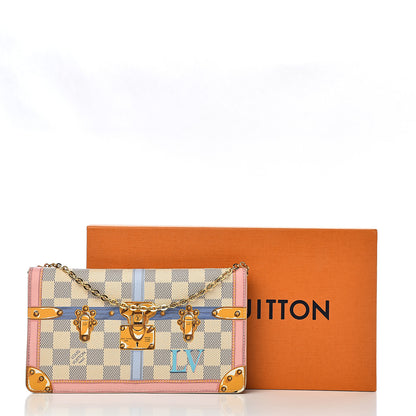 Louis Vuitton Damier Azur Summer Trunks Pochette Weekend 8 of 8