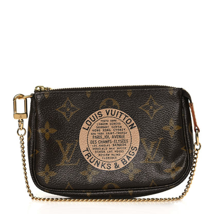 Louis Vuitton Monogram Complice Trunks and Bags Mini Pochette Accessories Beige 1 of 10
