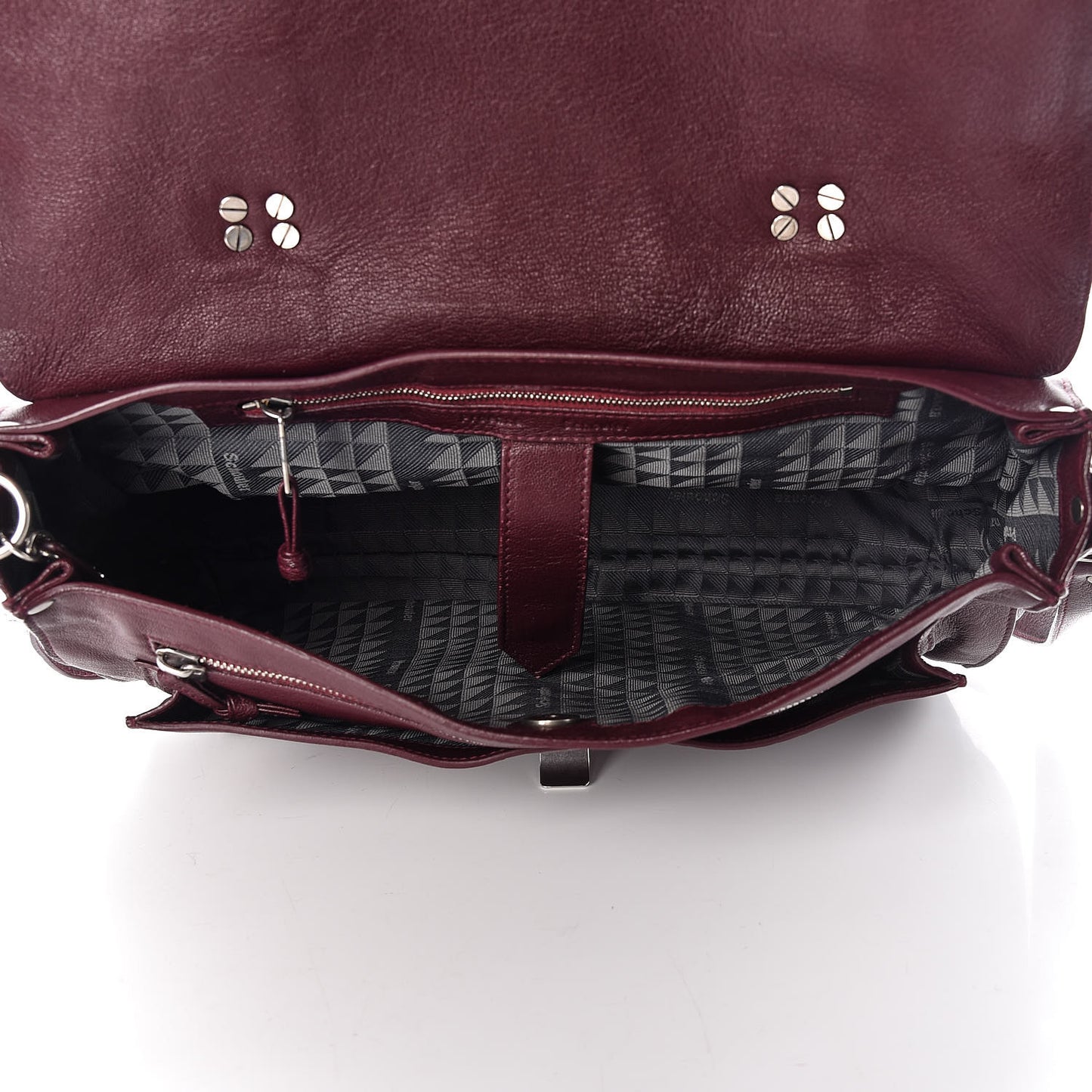 Lambskin Large PS1 Satchel Oxblood