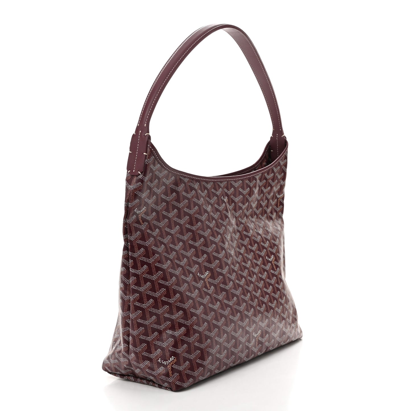 Goyardine Boheme Hobo Burgundy