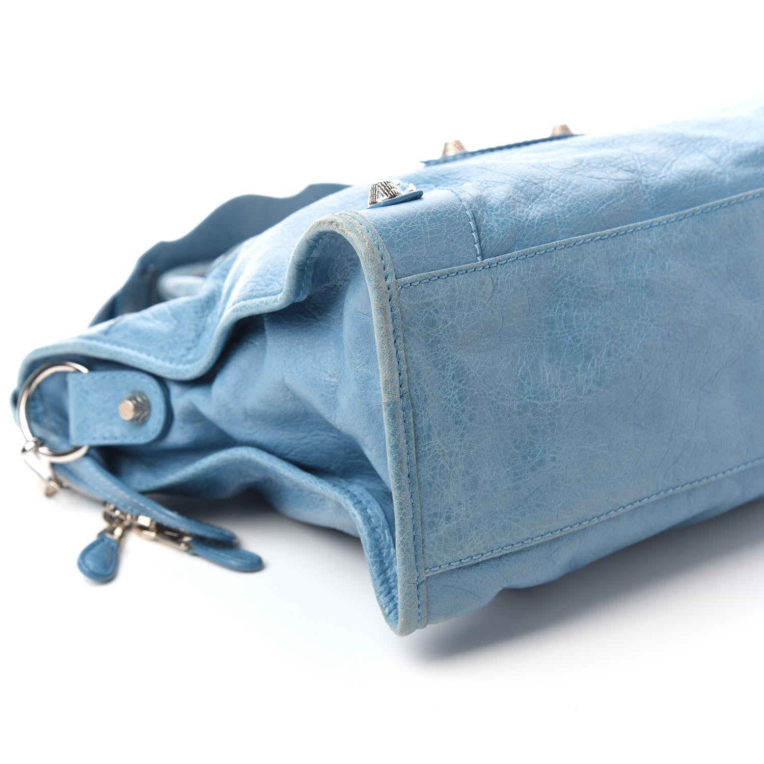 Balenciaga Agneau Giant 12 Silver Hardware City Bleu Indigo 6 of 11