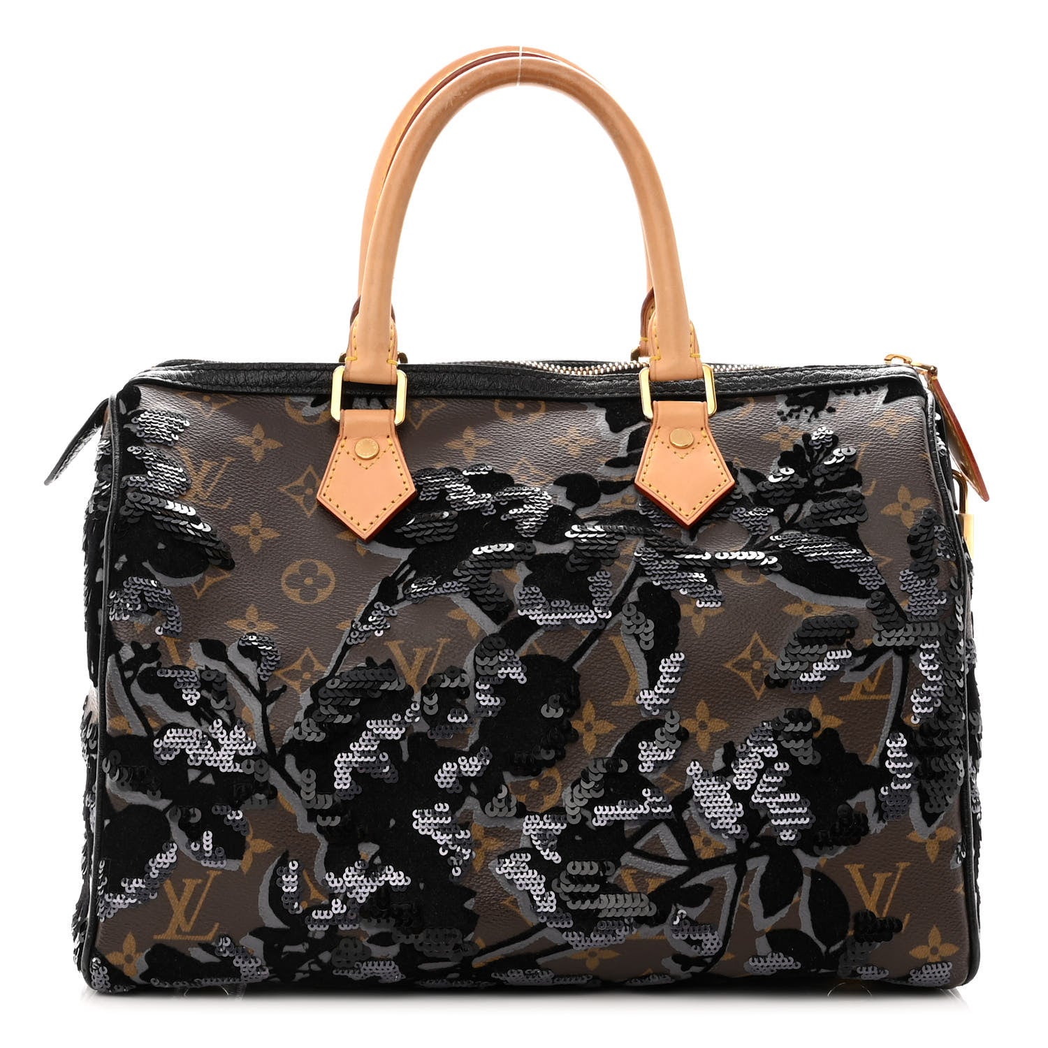 Louis Vuitton Monogram Fleur De Jais Sequins Speedy 30 1 of 11