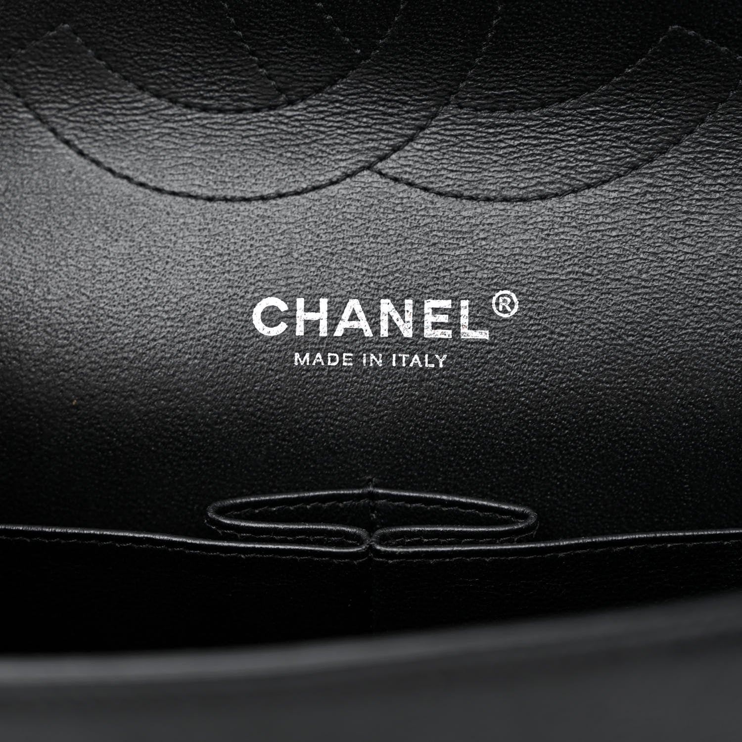 Chanel Crumpled Calfskin Quilted Jumbo Double Flap So Black 6 of 10