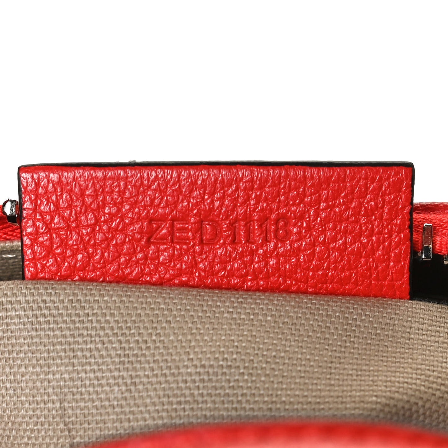 Sugar Goatskin Mini Antigona Red