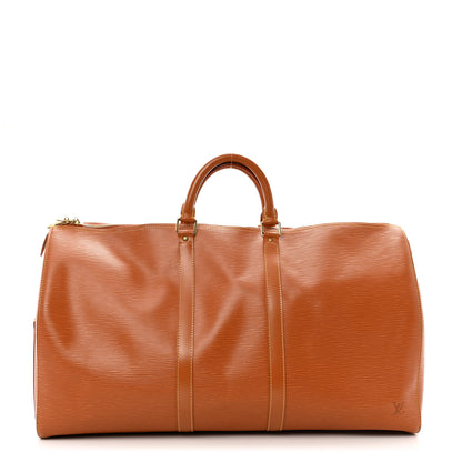 Louis Vuitton Epi Keepall 55 Cipango 1 of 14