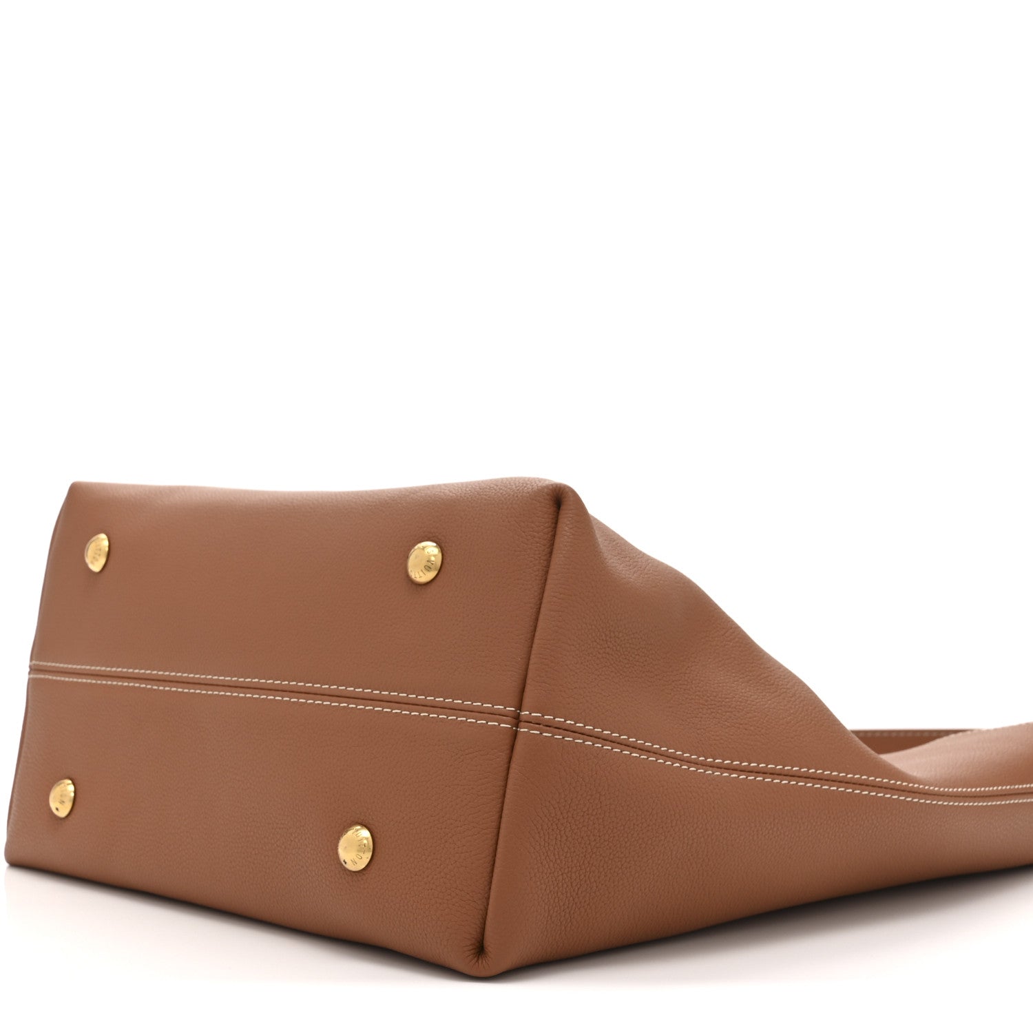 Louis Vuitton Grained Calfskin Low Key Hobo MM Cognac 9 of 10