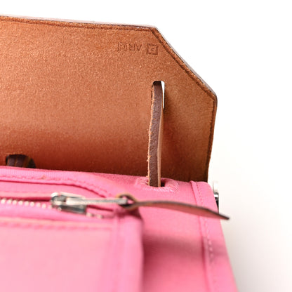 Hermes Vache Hunter Toile Herbag Zip 31 PM Rose Lipstick Natural 8 of 13