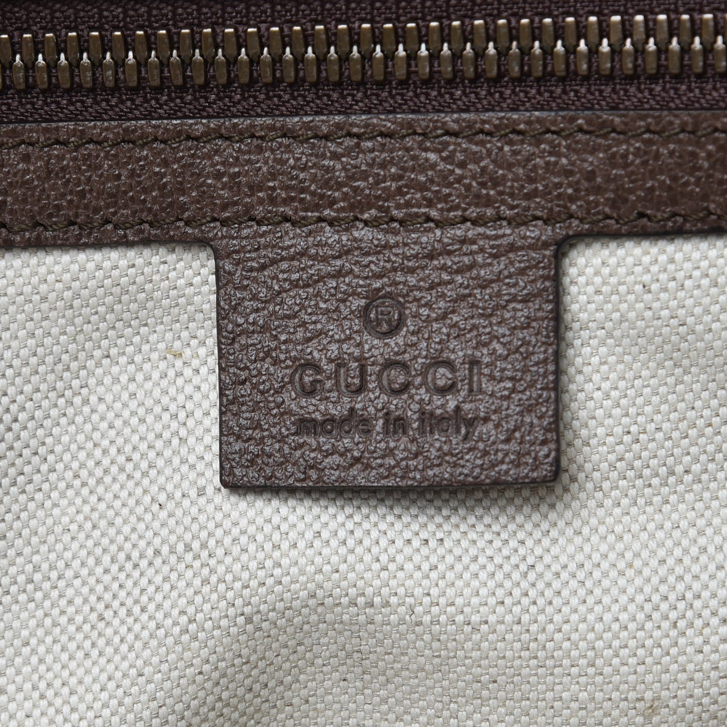 GG Supreme Monogram Calfskin Web Small Ophidia Day Backpack Beige Ebony New Acero