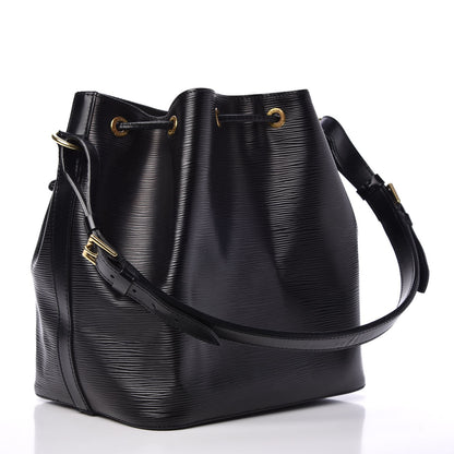 Louis Vuitton Epi Petit Noe Black 3 of 10
