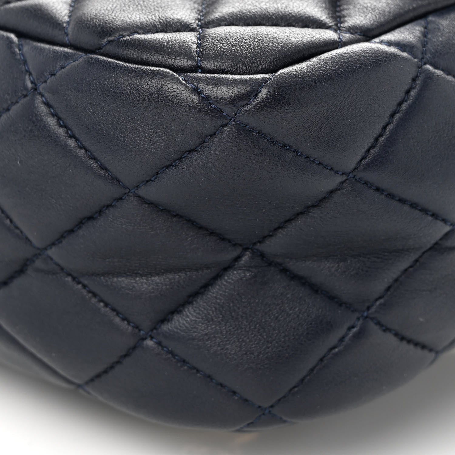 Chanel Lambskin Quilted Large in Seoul Backpack Navy 11 of 11