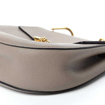 Chloe Grained Lambskin Drew Shoulder Bag Motty Grey 7 of 13