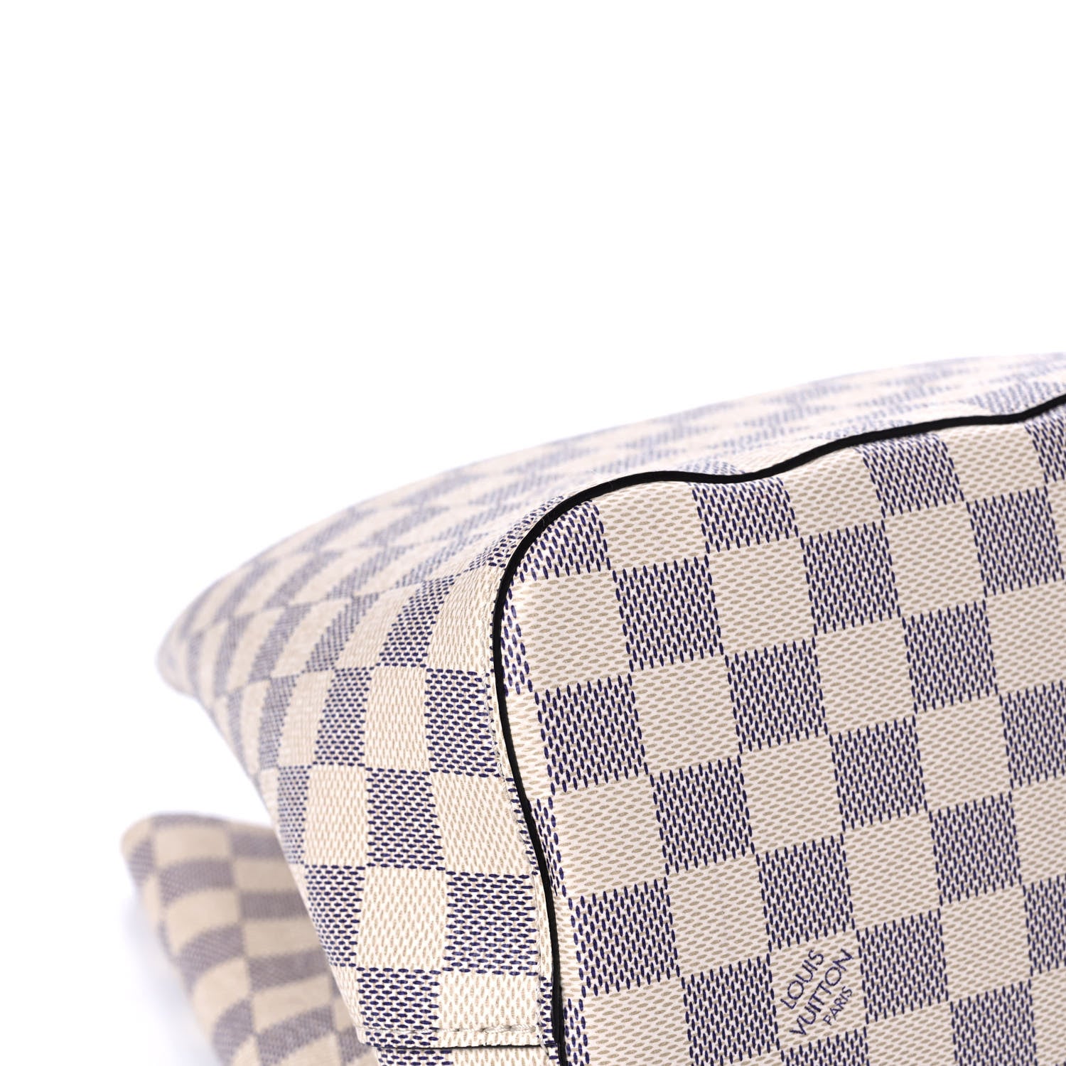 Louis Vuitton Damier Azur Braided Neonoe MM Blue 9 of 12