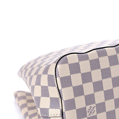 Louis Vuitton Damier Azur Braided Neonoe MM Blue 9 of 12