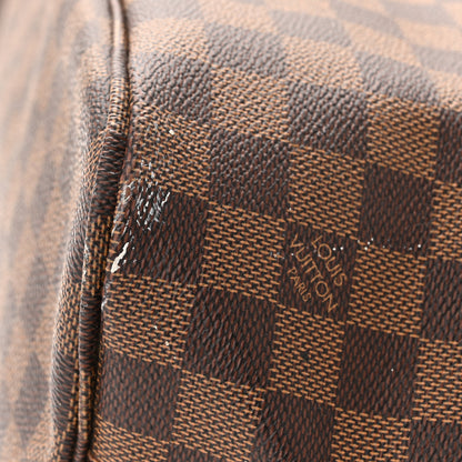 Louis Vuitton Damier Ebene Neo Neverfull MM Rose Ballerine 13 of 18
