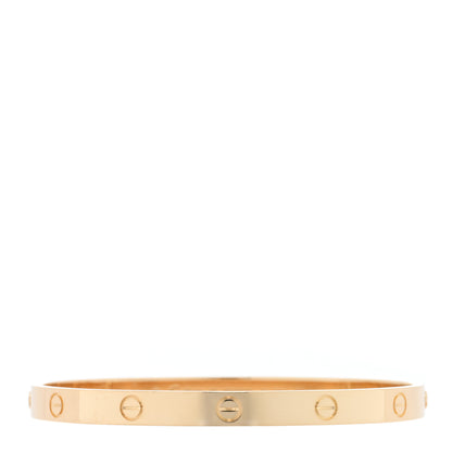 Cartier 18K Yellow Gold LOVE Bracelet 20 1 of 7