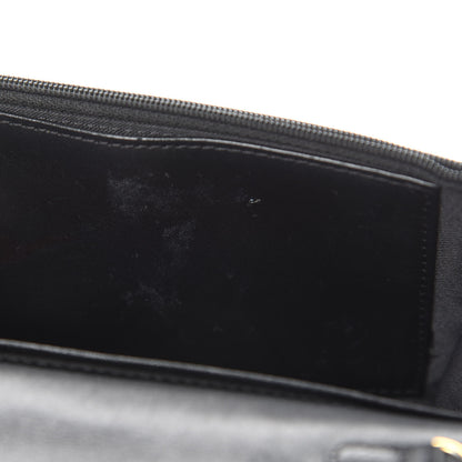 MCM Grained Calfskin Studded Crossbody Bag Black 14 of 15