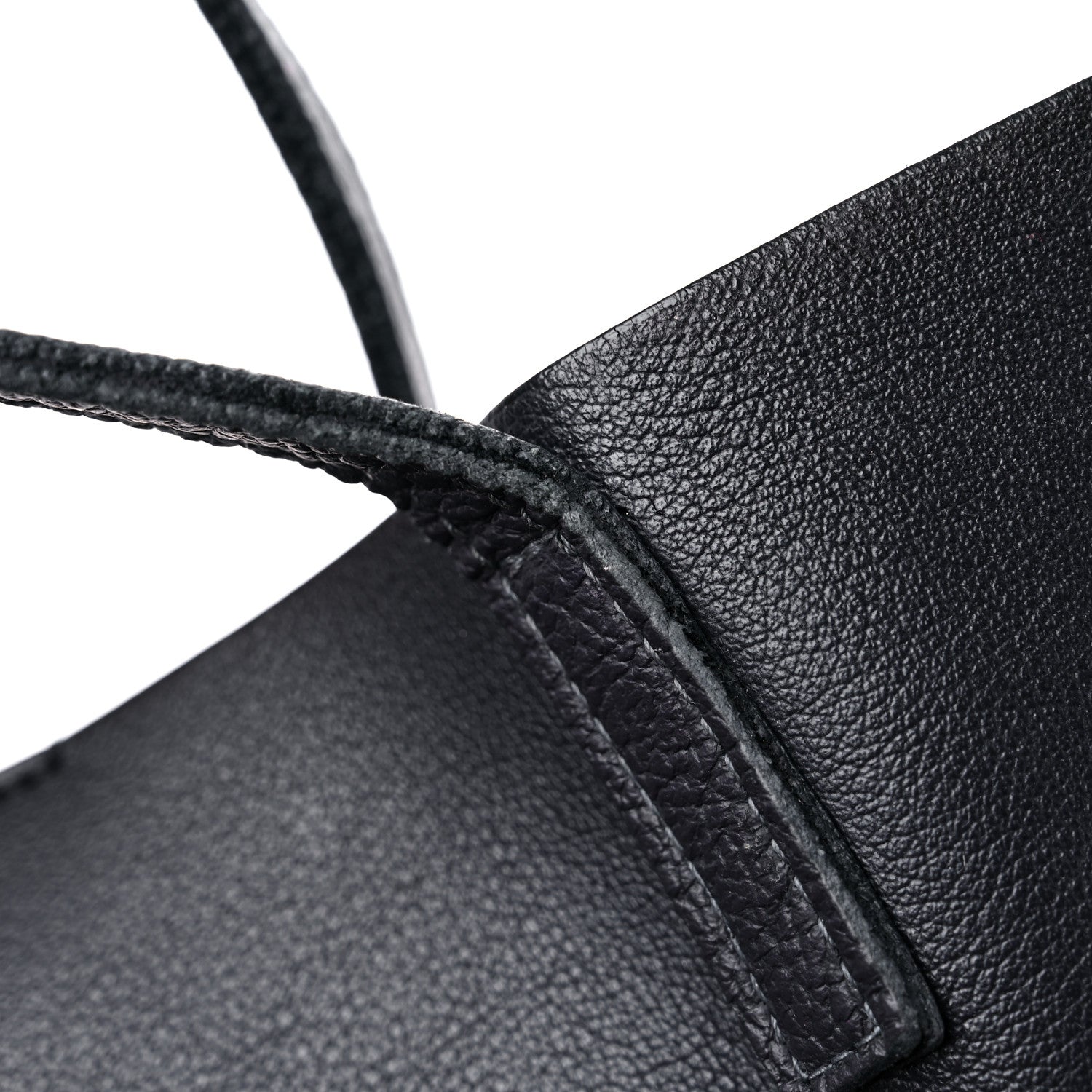 Saint Laurent Calfskin Large Shopping Tote Black 23 of 23