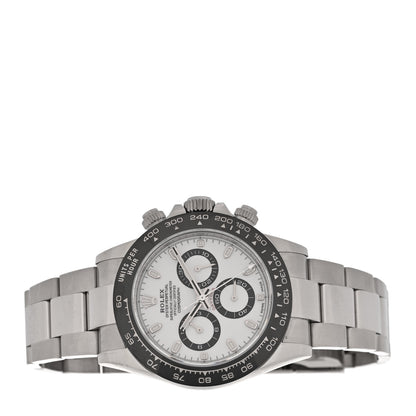 Rolex Stainless Steel 40mm Oyster Perpetual Cosmograph Daytona Panda Watch White 116500LN 2 of 5