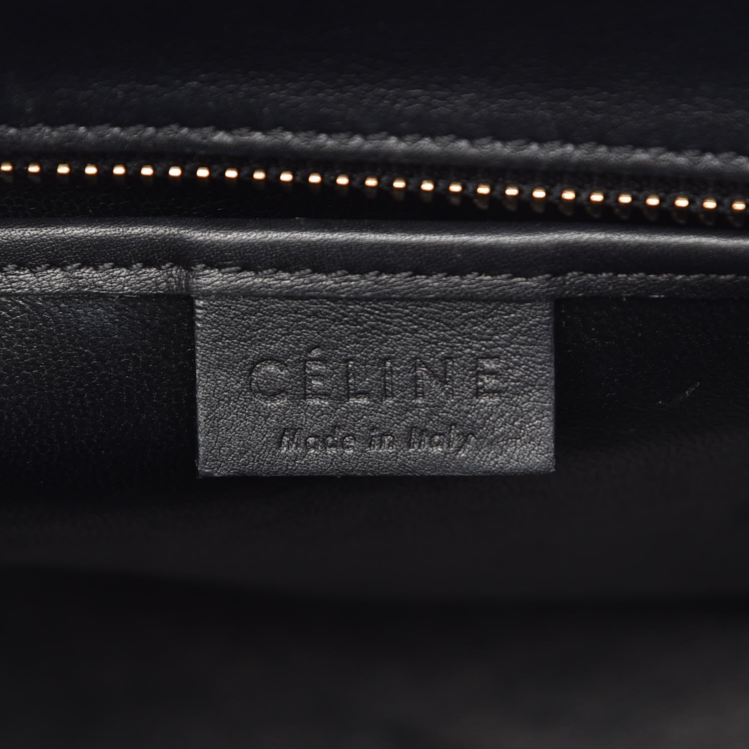 Celine Smooth Calfskin Nano Luggage Black 7 of 14