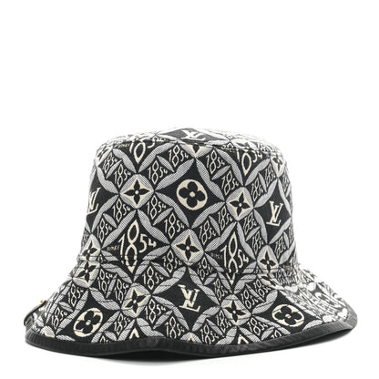 Louis Vuitton Jacquard Since 1854 Bucket Hat S Grey 1 of 5