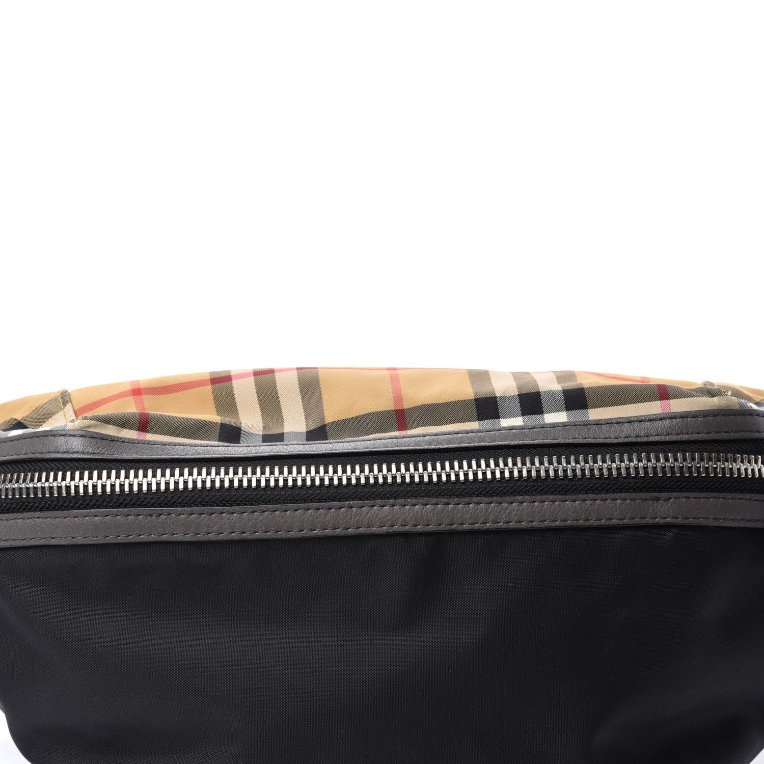 Burberry Nylon Vintage Check Bum Bag Archive Beige Black 12 of 12