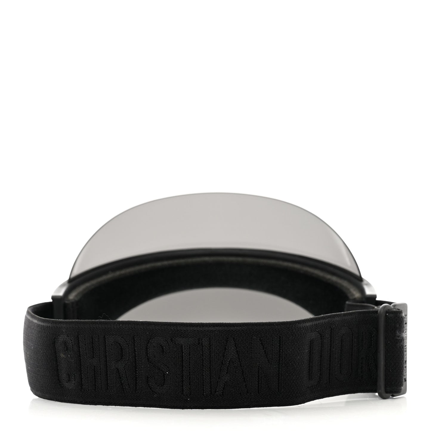 Mirrored DiorClubV1U Sun Visor Black