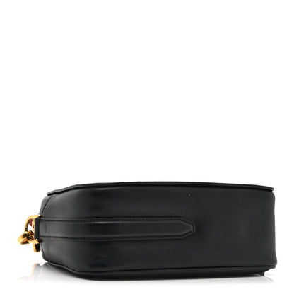 Fendi Vitello Century F is Fendi Bi-Color FF 1974 Embossed Camera Case Maya Black 4 of 11