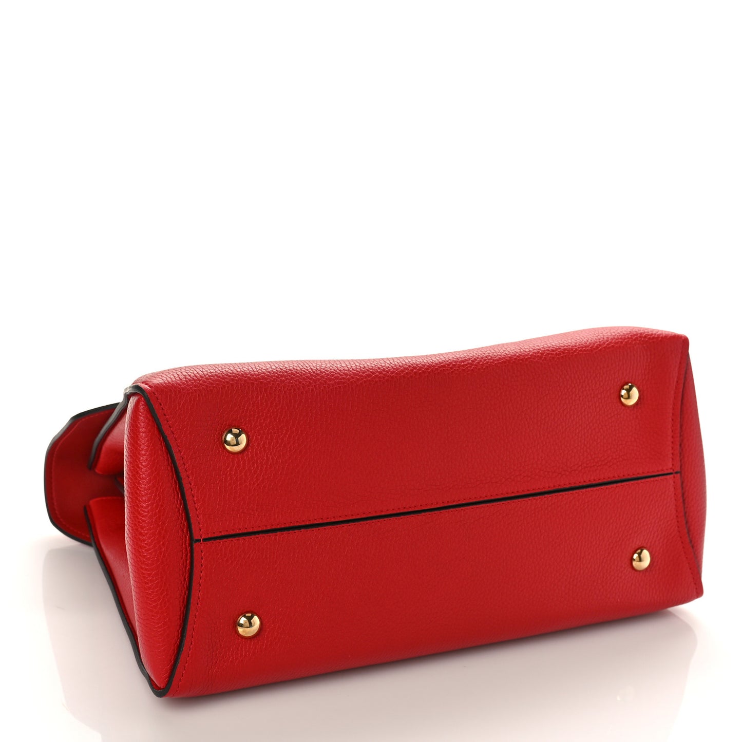 Calfskin Medium Margot Top Handle Satchel Lipstick
