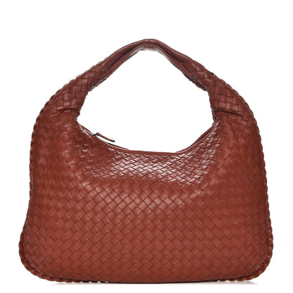 Bottega Veneta Nappa Intrecciato Medium Veneta Hobo Rust 1 of 7