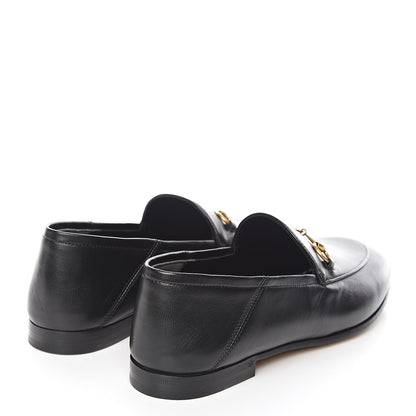 Gucci Lambskin Womens Brixton Horsebit Loafers 40 Black 4 of 9