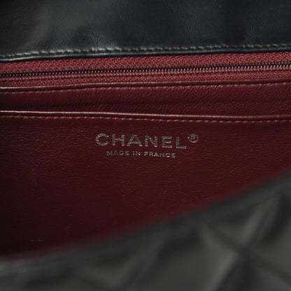 Chanel Lambskin Quilted Jumbo Single Flap Black 7 of 15