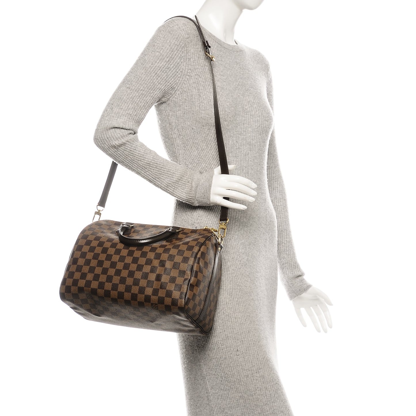 Damier Ebene Speedy Bandouliere 30