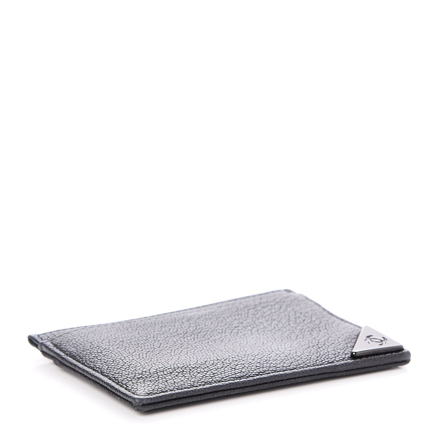 Chanel Goatskin CC Card Holder Black 4 of 9